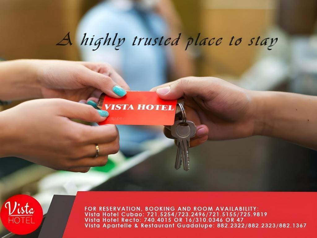 Vista Hotel Cubao Quezon City Εξωτερικό φωτογραφία